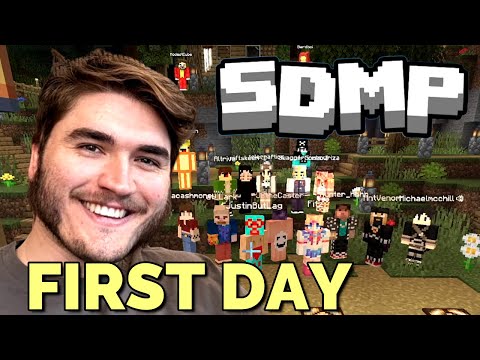 Jschlatt Opens NEW SDMP With CaptainSparkles, AntVenom ,ConnerEatPants & More (Schlatt)