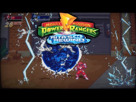 【恐龙战队：丽塔回溯 Mighty Morphin Power Rangers: Rita's Rewind】『試玩 Gameplay』