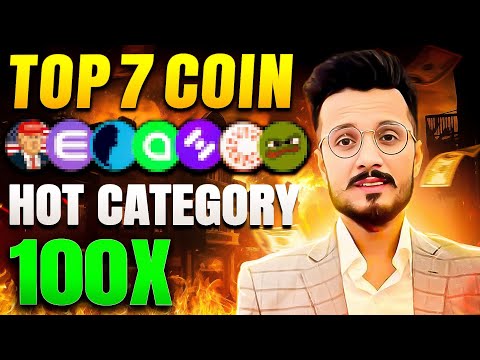 100x Hot Category Coin || Top 7 Hot Category Crypto coin buy now 🔥 || Best Crypto coin