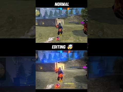 Normal + Editing 💜 ( FREE FIRE SHORT EDIT)