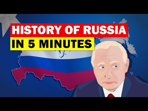 History of Russia in 5 Minutes - Animation