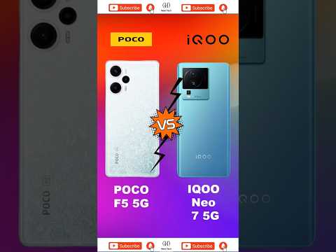 POCO F5 5G Vs IQOO Neo 7 5G #comparison  #shorts