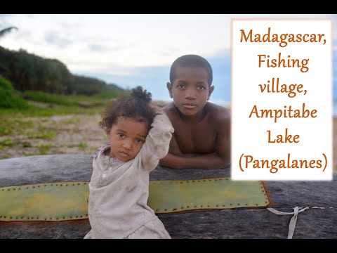 #Madagascar, Fishing village, #Ampitabe Lake (#Pangalanes Canal), #Toamasina province, #shorts