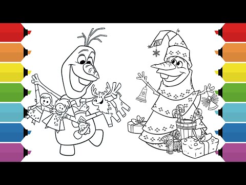 Coloring Olaf Frozen Disney Coloring Pages