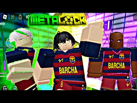 RECRIAMOS O BARCHA O TIME DAS DERROTAS NO MELHOR JOGO DE BLUE LOCK DO ROBLOX META LOCK