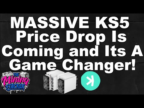 Bitmain Antminer KS5 Pro Kaspa ASIC Crypto Miner MASSIVE Price Drop Will Affect ALL KAS Miners