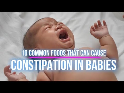 10 Foods That Causes Constipation In Babies || Foods to Avoid || Baby Constipation Causes