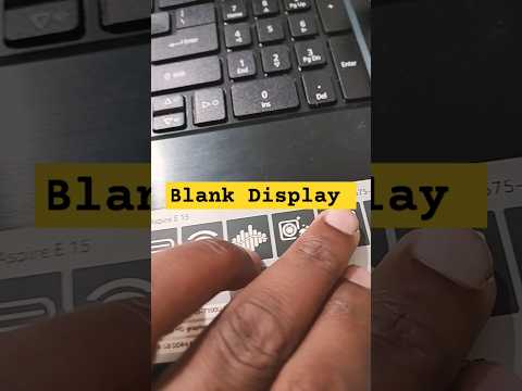 Acer Aspire E5-575 Series Laptop Black/ Blank Screen Display Problem#macnitesh#keyboardtricks#2024