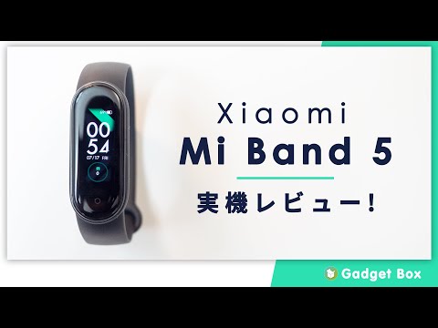 Xiaomi Mi Band 5レビュー - 4,000円程度でこの性能は最強コスパなアクティビティトラッカー！