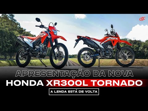 NOVA HONDA XR300L TORNADO | APRESENTAÇÃO DE TODOS OS DETALHES | A LENDA VOLTOU