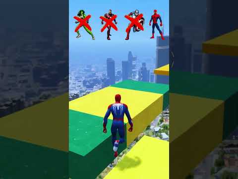 The Incredibles Challenge Ep234 #spiderman #ironman #batman #gta5