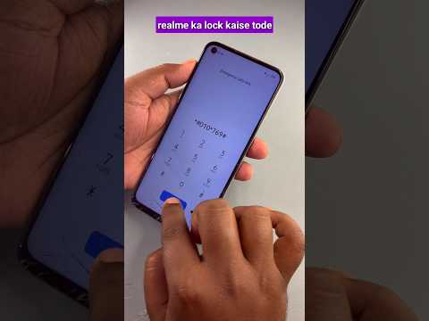 realme mobile ka lock kaise tode // realme ka lock kaise tode #shorts