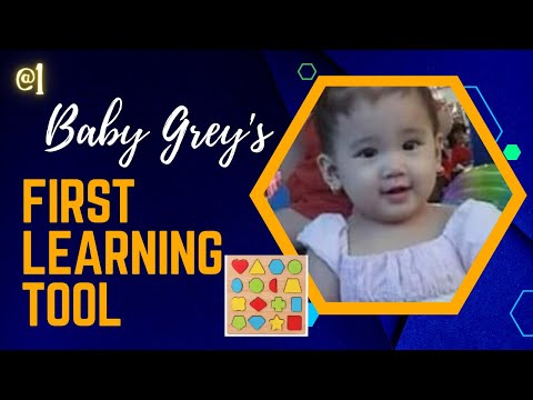 BABY GREY'S FIRST LEARNING TOOL | Learning Shapes | Shapes Puzzle