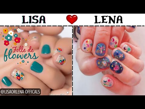 LISA OR LENA NAIL ART😍