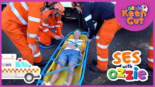 SES For Kids | Learn About The State Emergency Service With Ozzie | Educational Video For Children