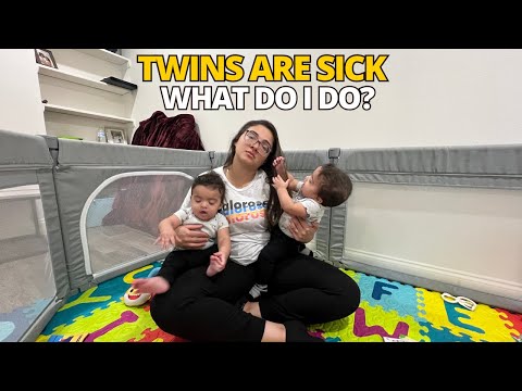 THE TWINS GOT SICK - WORST DAY EVER