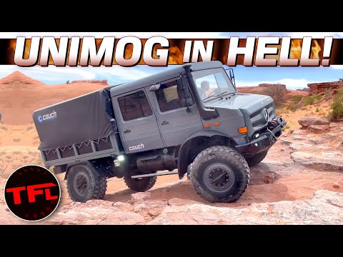 $385,000 Mercedes UNIMOG vs Hell's Revenge: Move Over Bronco & Wrangler There’s a New Boss in Moab!