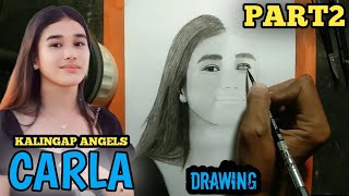 PART 2 CARLA PAINTING | KALINGAP ANGELS | CHARCOAL DRAWING | KALINGAP RAB | VAL SANTOS MATUBANG