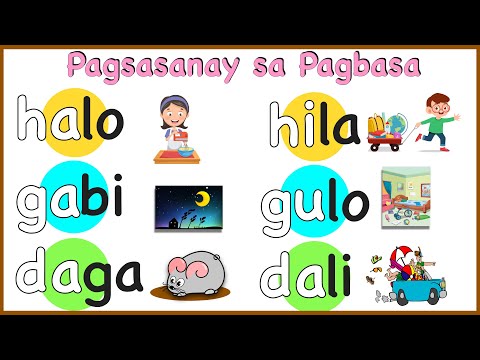 Practice Reading TAGALOG Words | Pagsasanay sa Pagbasa