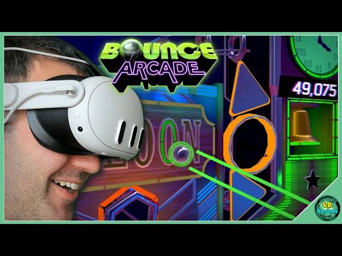 Bounce Arcade: Epic Pinball Action for the Meta Quest!