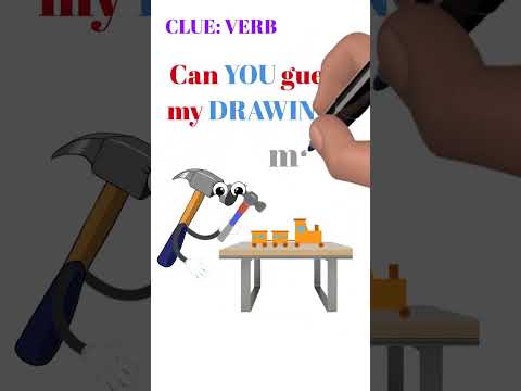 Can you guess the surprise drawing.  Learn English with games