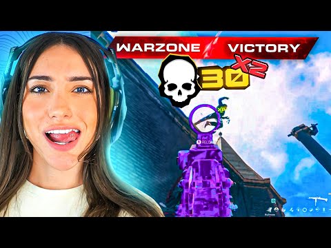 I GOT TWO 30 BOMBS WHILE CARRYING MY GF IN WARZONE