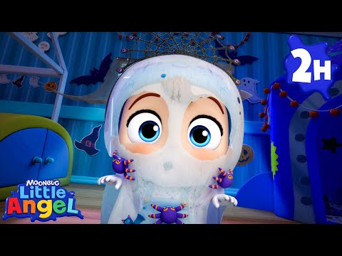 Little Ghost in the House! 👻 | Little Angel's Halloween! | Fun Kids Songs | Nursery Rhymes