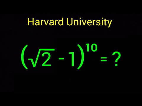 Harvard University Admission Entrance Tricks | Radical Algebra Aptitude Test