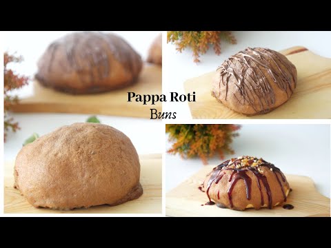 Homemade Papparoti buns || With Nutella topping || Beetroot Toffee Sauce || Asheescookbook