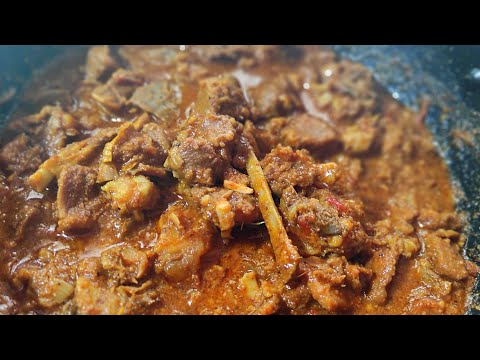 How to prepare Mutton curry in  traditional way|mutton recipe