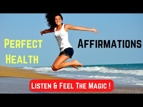 Health Affirmations ! Heal Faster For Better Life ! Listen & Feel The Magic !