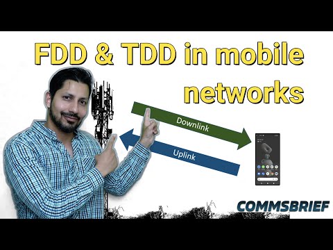 What are FDD and TDD in mobile networks?