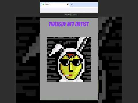 FAN ART of DZNTS #nfts #nftart #pixelartist