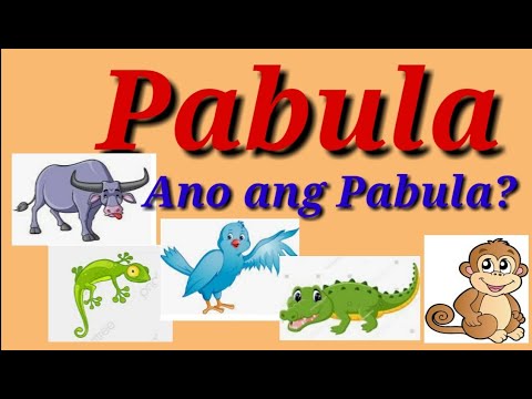 #Ang Pabula #fables