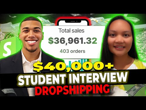 I Took My Dropshipping Student From $0-$40,000 in 60 DAYS (FULL STRATEGY REVEAL)