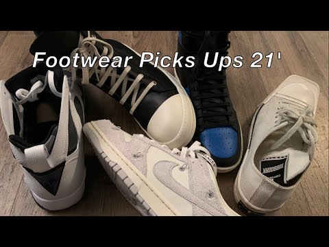 Footwear Pickups 21' (Rick Owens, SLP, Bottega+ More)