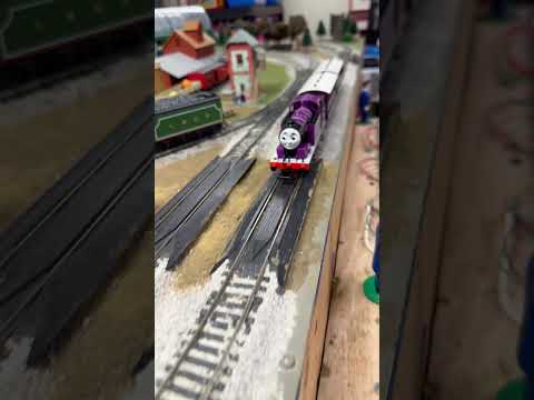 Ryan with Museum Coaches - Bachmann Trains HO Scale Thomas & Friends