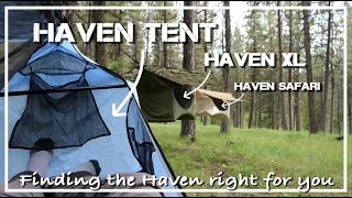 Haven Tent, Haven XL, and Haven Safari 🙂 A quick look!