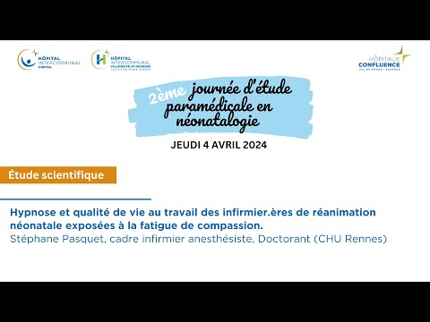 Hypnose et qualité de vie au travail des infirmier.ères de réanimation néonatale - 2ème JEPN