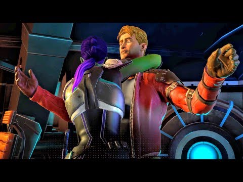 Is It a Dagger? Gamora Hugs Peter Quill (Guardians of the Galaxy | Telltale Games)