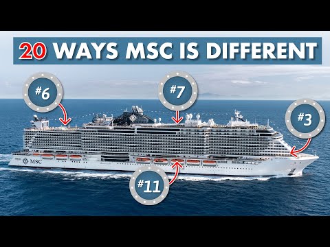 20 ways MSC is different from other cruise lines