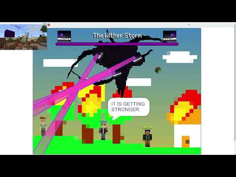 Minecraft Storymode Witherstorm on scratch.mit.edu