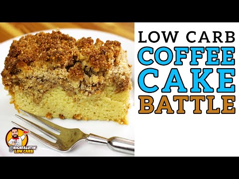 Low Carb COFFEE CAKE Battle - The BEST Keto Coffee Cake Recipe!