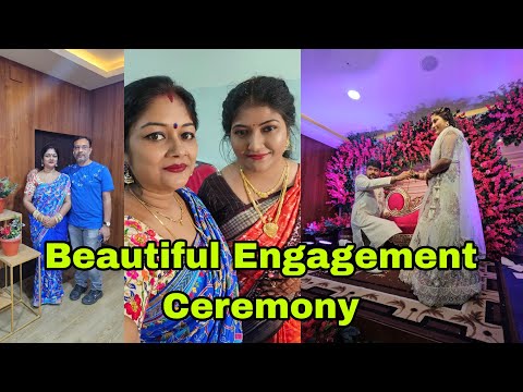 Vlog1098👉 Lado Rani ka Engagement Ceremony 👉 Beautiful Couple Ka Ring Ceremony 💍💍👫💑