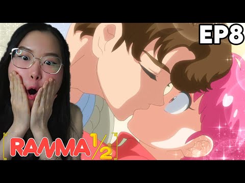 FIRST KISS?!!😱 Ranma 1/2 (2024) Episode 8 Reaction | らんま1/2 (新作アニメ)