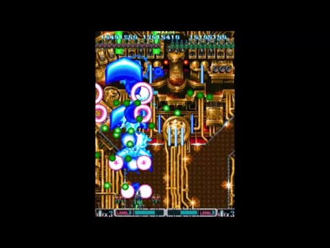 [150]霹靂雷電-Batsugun-單人雙打零接關全破 Double Play 1 Coin Clear #3 Type-C+B