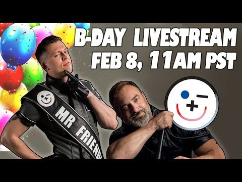 BIRTHDAY FUNDRAISER LIVESTREAM!