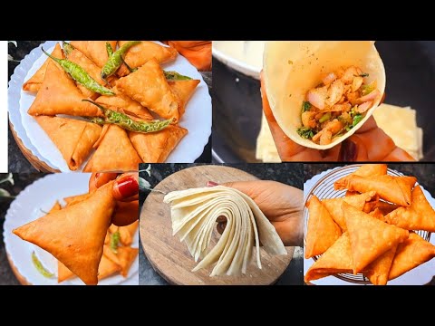 ఉల్లి సమోస | Street style onion samosa recipe 😋 | onion samosa