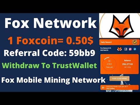 #FoX Network | Fox Coin | Referral Code: 59bb9 |Mobile Mining App #fox #foxnetwork #foxcoin #crypto