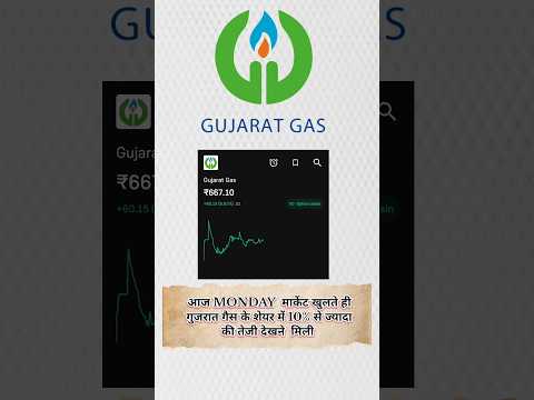 Gujarat Gas share news #stockmarket Gujarat Gas merger demerger today news